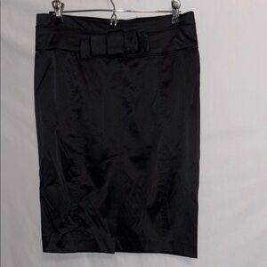 Star City Black Pencil Skirt Knee-Length Work Style